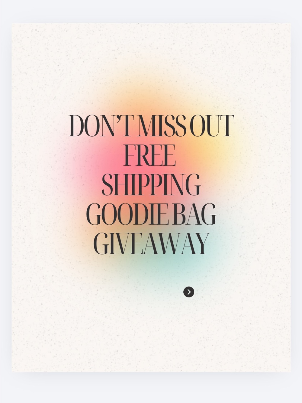 THIS LISTING IS FOR MY POSHSHOWS - Free shipping & Goodie Bag giveaway